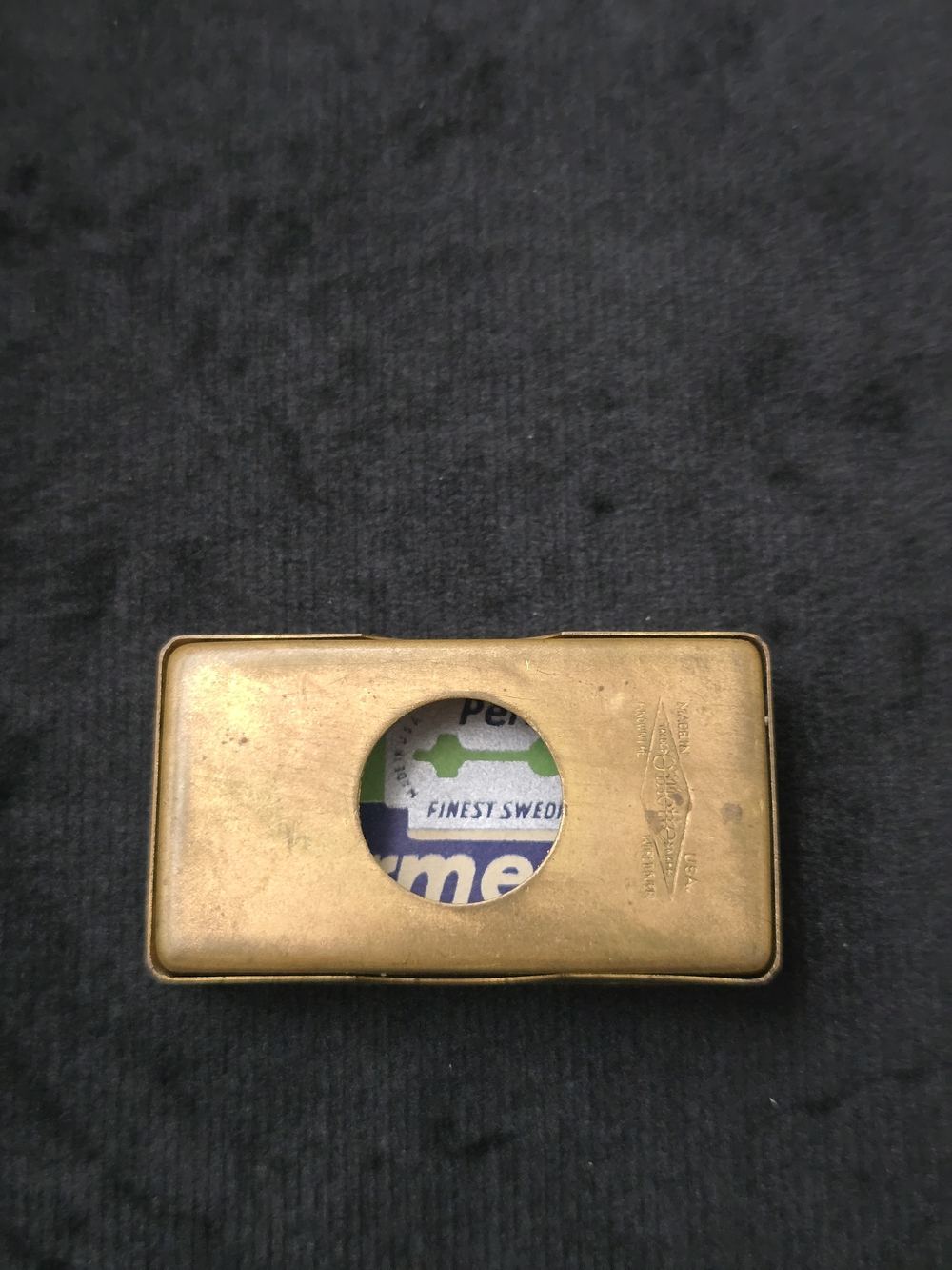 Antique Marked Gillette Razor Blade Box - Picture 8 of 9